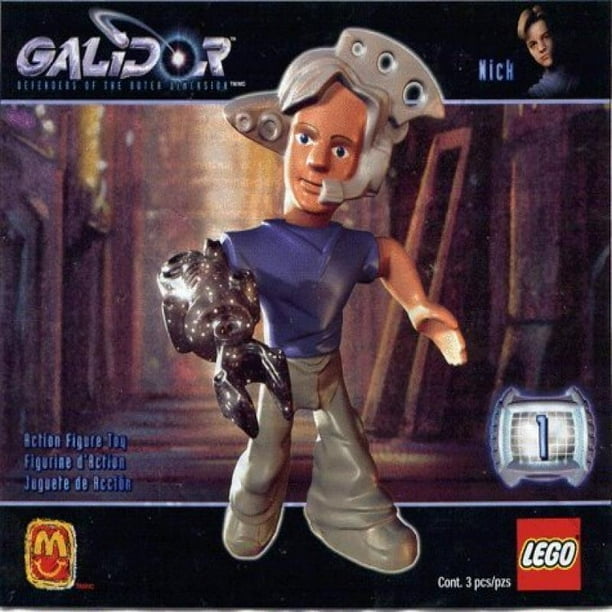 Mini Action Figure McDonalds 2002 Lego 4040 Galidor #1 Nick Mini Action Figure McDonalds 2002 Lego 4040 Galidor #1 Nick